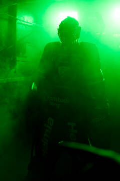 Färjestads målvakt Emil Larmi