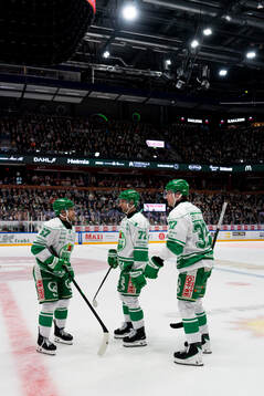 Rögles Leon Bristedt, Daniel Zaar och Albin Sundsvik