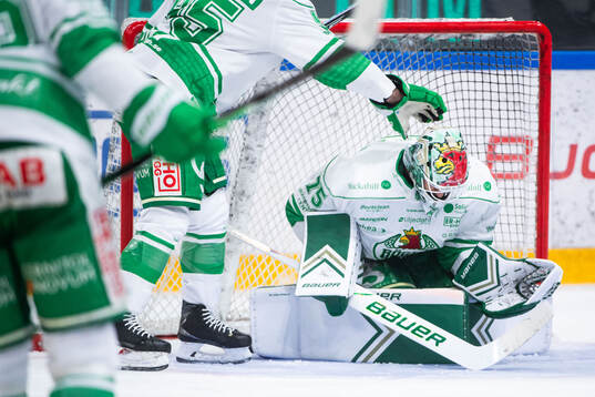 Rögles målvakt Arvid Holm