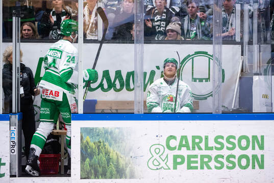 Rögles Mattias Göransson och Calle Själin i