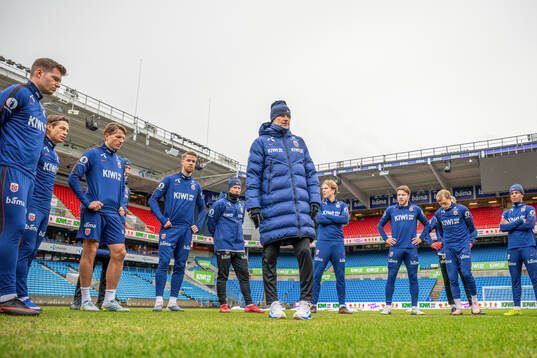Ståle Solbakken, head coach of the Norwegian national
