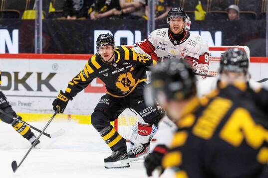 Skellefteås Pär Lindholm och Malmö Redhawks Janne