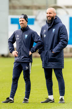 Assisterande tränare Endika Gavina och assisterande