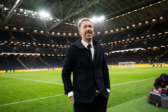 Head coach Graham Potter of Sweden