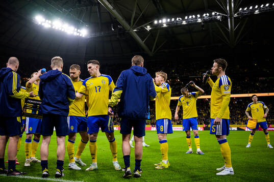 Carl Starfelt, Jesper Karlström, Viktor Gyökeres, Daniel