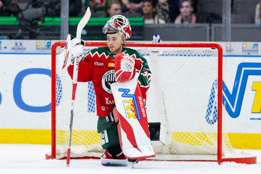 Frölundas målvakt Tobias Normann