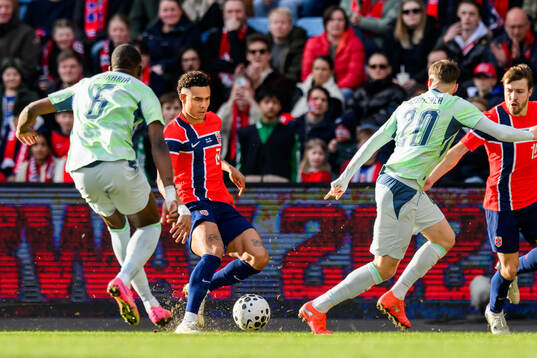 Antonio Nusa of Norway