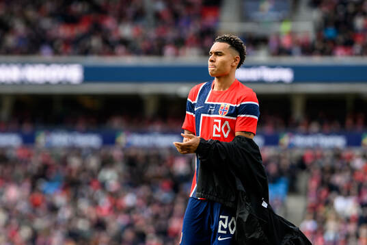 Antonio Nusa of Norway