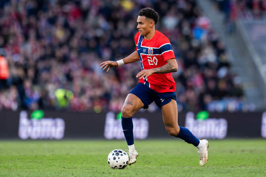 Antonio Nusa of Norway