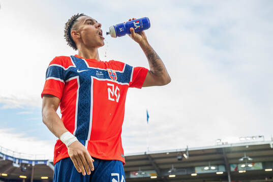 Antonio Nusa of Norway