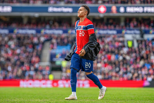 Antonio Nusa of Norway