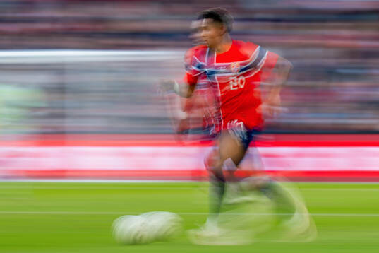 Antonio Nusa of Norway