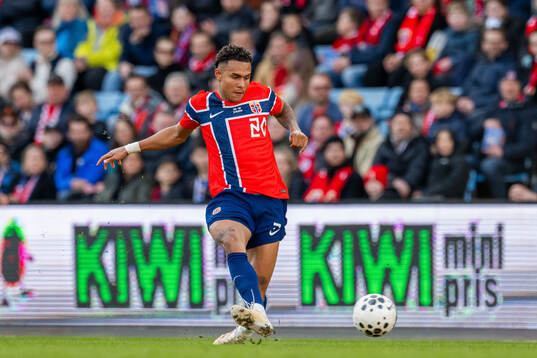 Antonio Nusa of Norway