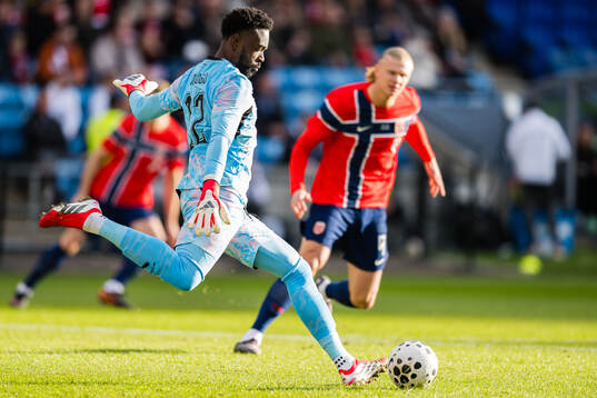 Goalkeeper Yvon Mvogo of Switzerlandduring the