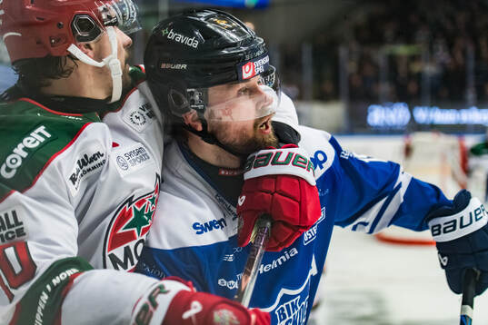 Modos Gerry Fitzgerald och Karlskogas Gustaf Franzén