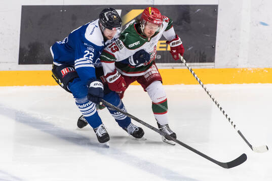 Karlskogas Viktor Lang och Modos Tyler Kelleher