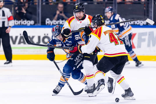 Växjös Felix Robert, Brynäs Mattias Norlinder och Lucas