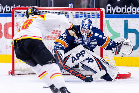 Växjös målvakt Adam Åhman