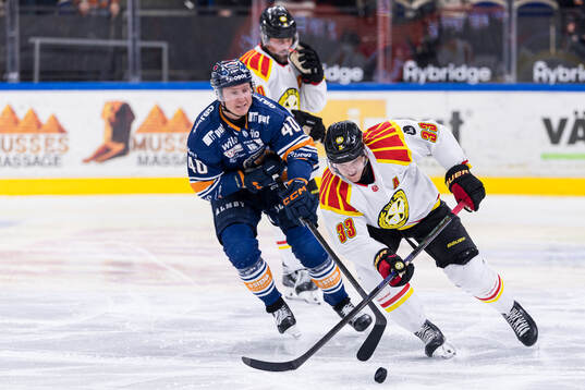 Växjös Dennis Rasmussen och Brynäs Jakob Silfverberg