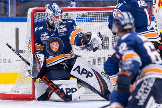 Växjös målvakt Adam Åhman