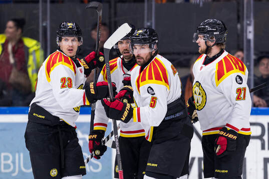 Brynäs Oskar Lindblom, Anton Rödin, Michal Kempny och