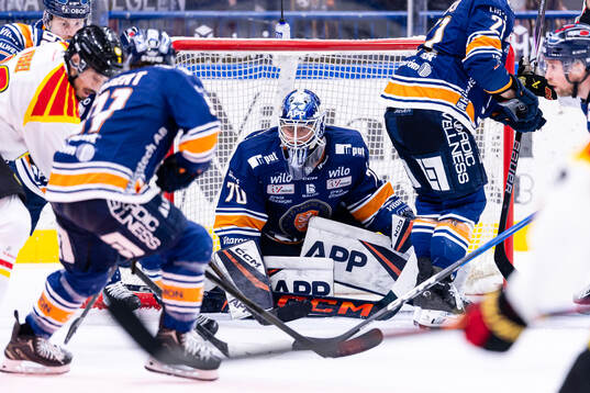 Växjös målvakt Adam Åhman