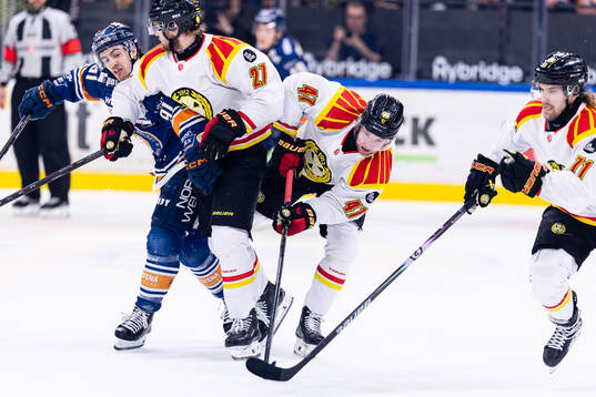 Växjös Felix Robert, Brynäs Mattias Norlinder och Lucas