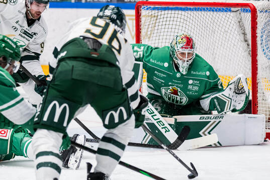 Rögles målvakt Arvid Holm