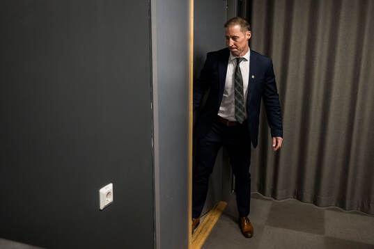 Färjestads tränare Cam Abbott