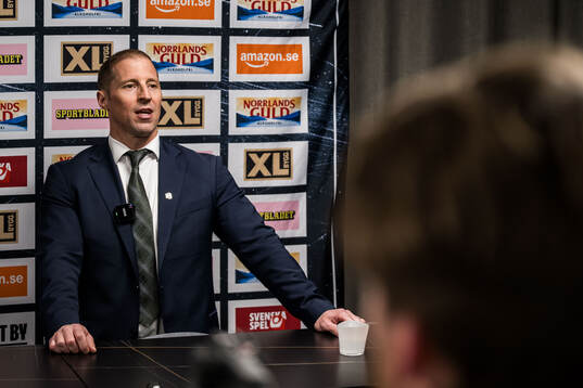 Färjestads tränare Cam Abbott