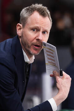 Frölundas tränare Robert Ohlsson