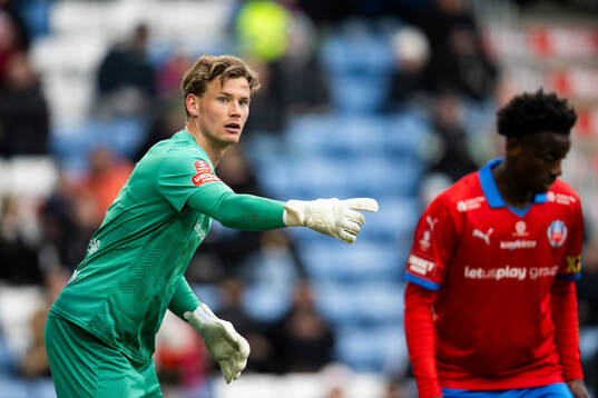 Helsingborgs målvakt Johan Brattberg