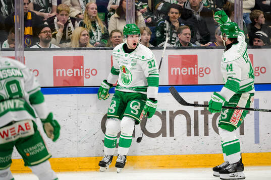 Rögles Albin Sundsvik jublar