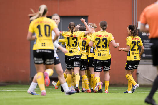 Elfsborgs spelare jublar