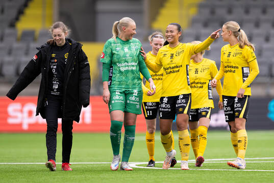 Elfsborgs spelare jublar