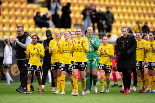 Elfsborgs spelare jublar