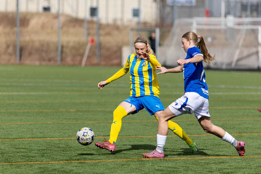 Eskilsminnes Wilma Ceder och Halmstads Lisa Ek