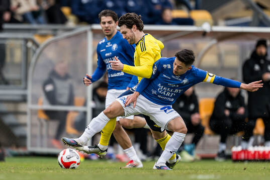 Ängelholms Oliver Stojanovic Fredin och Trelleborgs Ammar