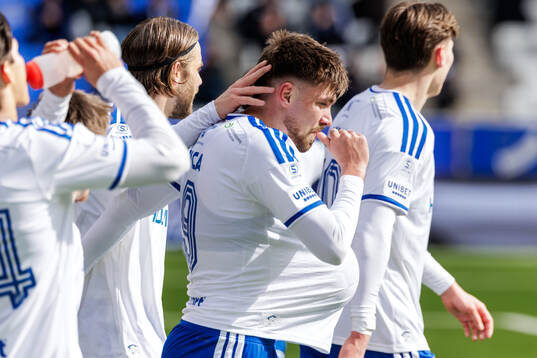 IFK Norrköpings Tim Prica jublar