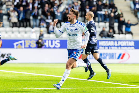 IFK Norrköpings Tim Prica jublar