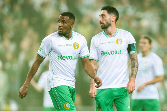 Hammarbys Paulos Abraham och Nahir Besara