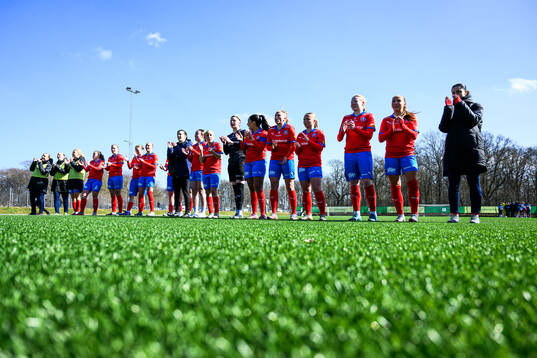 Helsingborgs spelare jublar