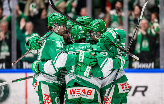 Rögles Leon Bristedt jublar