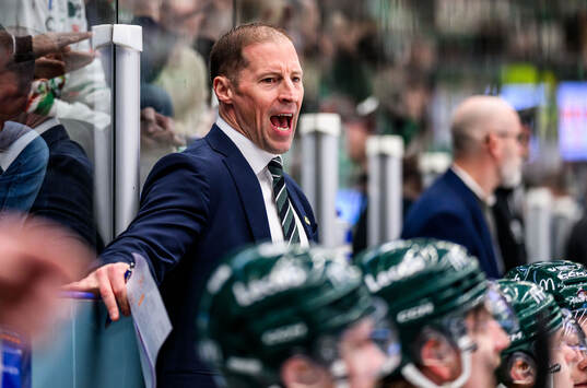 Färjestads tränare Cam Abbott