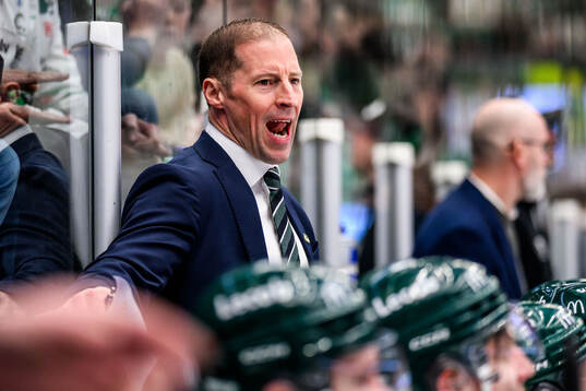 Färjestads tränare Cam Abbott