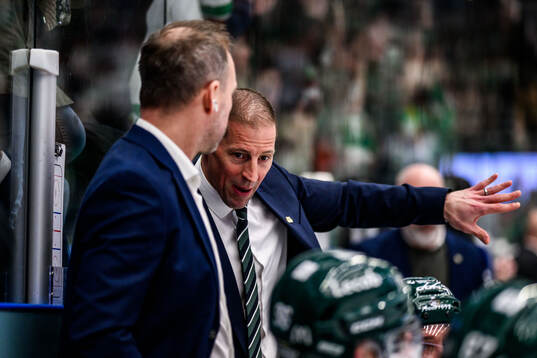 Färjestads tränare Cam Abbott