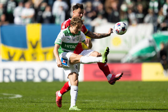 Västerås Simon Gefvert och Kalmars Melker Hallberg