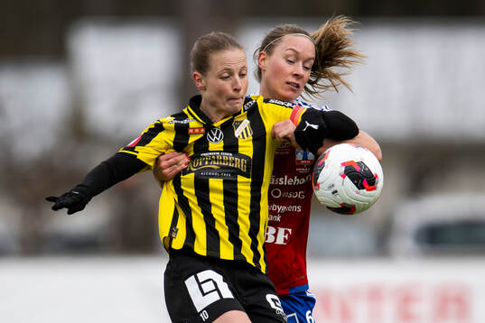 Vittsjös Amanda Altheden och Häckens Anna Anvegård