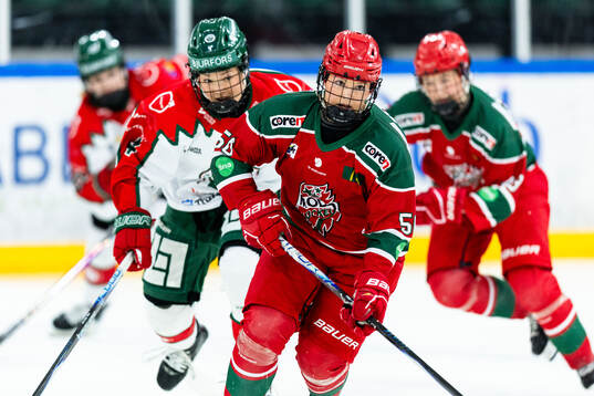 Frölundas Ebba Westerlind och Modos Matilda Lindström