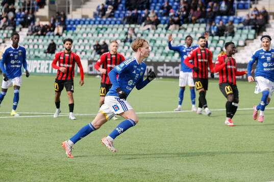 GIF Sundsvalls Hugo Aviander jublar